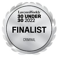 Lawyers Weekly 30 under 30 Finalist